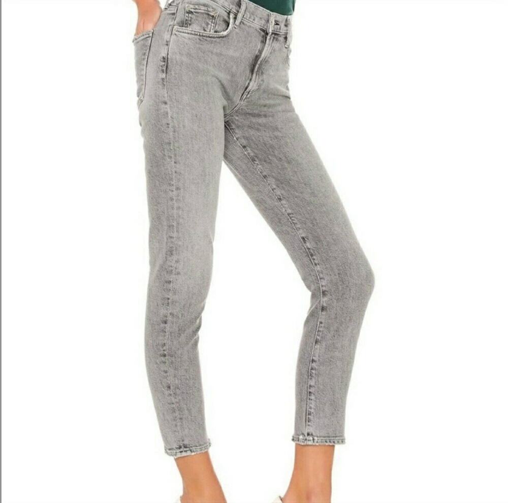 Agolde Feel Good Skinny Leg Jeans in Graystone Size 26